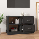 NNEVL TV Cabinet Black 73x35.5x47.5 cm Engineered Wood