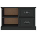 NNEVL TV Cabinet Black 73x35.5x47.5 cm Engineered Wood