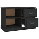 NNEVL TV Cabinet Black 73x35.5x47.5 cm Engineered Wood