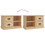 NNEVL TV Cabinet Sonoma Oak 73x35.5x47.5 cm Engineered Wood