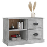 NNEVL TV Cabinet Concrete Grey 73x35.5x47.5 cm Engineered Wood