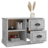 NNEVL TV Cabinet Concrete Grey 73x35.5x47.5 cm Engineered Wood