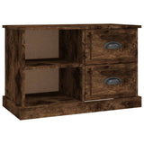 NNEVL TV Cabinet Smoked Oak 73x35.5x47.5 cm Engineered Wood