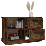 NNEVL TV Cabinet Smoked Oak 73x35.5x47.5 cm Engineered Wood