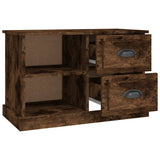 NNEVL TV Cabinet Smoked Oak 73x35.5x47.5 cm Engineered Wood