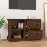NNEVL TV Cabinet Brown Oak 73x35.5x47.5 cm Engineered Wood