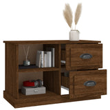 NNEVL TV Cabinet Brown Oak 73x35.5x47.5 cm Engineered Wood