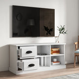 NNEVL TV Cabinet White 102x35.5x47.5 cm Engineered Wood