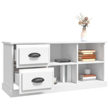 NNEVL TV Cabinet White 102x35.5x47.5 cm Engineered Wood