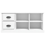 NNEVL TV Cabinet White 102x35.5x47.5 cm Engineered Wood