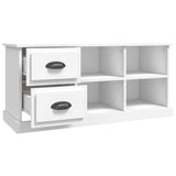 NNEVL TV Cabinet White 102x35.5x47.5 cm Engineered Wood