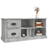 NNEVL TV Cabinet Concrete Grey 102x35.5x47.5 cm Engineered Wood