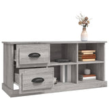 NNEVL TV Cabinet Grey Sonoma 102x35.5x47.5 cm Engineered Wood