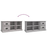 NNEVL TV Cabinet Grey Sonoma 102x35.5x47.5 cm Engineered Wood