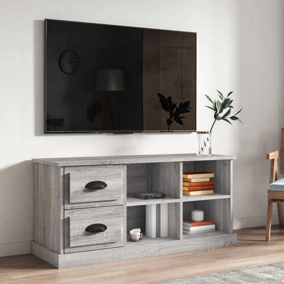 NNEVL TV Cabinet Grey Sonoma 102x35.5x47.5 cm Engineered Wood