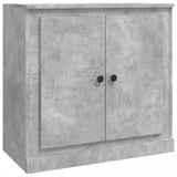 NNEVL Sideboard Concrete Grey 70x35.5x67.5 cm Engineered Wood