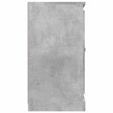 NNEVL Sideboard Concrete Grey 70x35.5x67.5 cm Engineered Wood