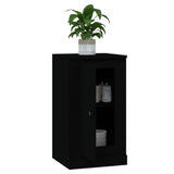 NNEVL Sideboard Black 37.5x35.5x67.5 cm Engineered Wood