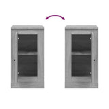 NNEVL Sideboard Grey Sonoma 37.5x35.5x67.5 cm Engineered Wood