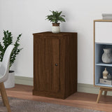 NNEVL Sideboard Brown Oak 37.5x35.5x67.5 cm Engineered Wood