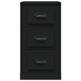 NNEVL Sideboard Black 36x35.5x67.5 cm Engineered Wood