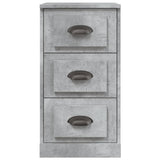 NNEVL Sideboard Concrete Grey 36x35.5x67.5 cm Engineered Wood