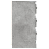 NNEVL Sideboard Concrete Grey 36x35.5x67.5 cm Engineered Wood