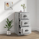 NNEVL Sideboard Concrete Grey 36x35.5x67.5 cm Engineered Wood