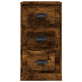 NNEVL Sideboard Smoked Oak 36x35.5x67.5 cm Engineered Wood