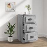 NNEVL Sideboard Grey Sonoma 36x35.5x67.5 cm Engineered Wood