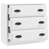 NNEVL Sideboard White 70x35.5x67.5 cm Engineered Wood
