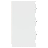 NNEVL Sideboard White 70x35.5x67.5 cm Engineered Wood