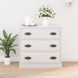 NNEVL Sideboard White 70x35.5x67.5 cm Engineered Wood