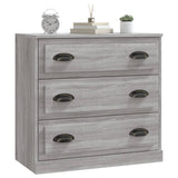 NNEVL Sideboard Grey Sonoma 70x35.5x67.5 cm Engineered Wood