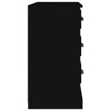 NNEVL Sideboard Black 104.5x35.5x67.5 cm Engineered Wood