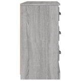NNEVL Sideboard Grey Sonoma 104.5x35.5x67.5 cm Engineered Wood