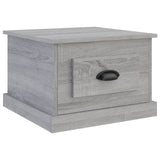 NNEVL Coffee Table Grey Sonoma 50x50x35 cm Engineered Wood