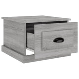 NNEVL Coffee Table Grey Sonoma 50x50x35 cm Engineered Wood