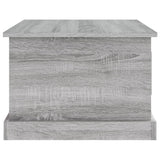 NNEVL Coffee Table Grey Sonoma 50x50x35 cm Engineered Wood