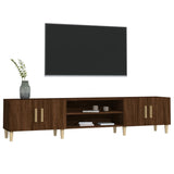 NNEVL TV Cabinet Brown Oak 180x31.5x40 cm Engineered Wood