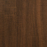 NNEVL TV Cabinet Brown Oak 180x31.5x40 cm Engineered Wood