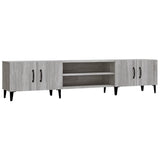NNEVL TV Cabinet Grey Sonoma 180x31.5x40 cm Engineered Wood