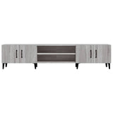 NNEVL TV Cabinet Grey Sonoma 180x31.5x40 cm Engineered Wood