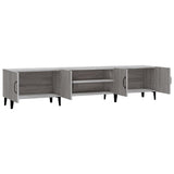 NNEVL TV Cabinet Grey Sonoma 180x31.5x40 cm Engineered Wood