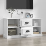 NNEVL TV Cabinet White 99.5x35.5x48 cm Engineered Wood