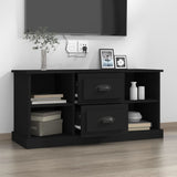 NNEVL TV Cabinet Black 99.5x35.5x48 cm Engineered Wood