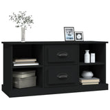 NNEVL TV Cabinet Black 99.5x35.5x48 cm Engineered Wood