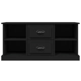 NNEVL TV Cabinet Black 99.5x35.5x48 cm Engineered Wood
