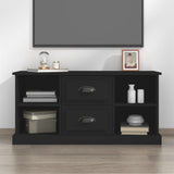 NNEVL TV Cabinet Black 99.5x35.5x48 cm Engineered Wood