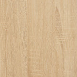 NNEVL TV Cabinet Sonoma Oak 99.5x35.5x48 cm Engineered Wood
